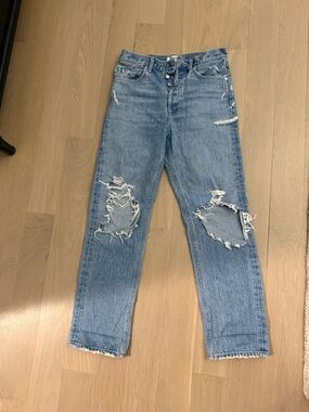 Agolde 90s mid rise loose fit jean size 25